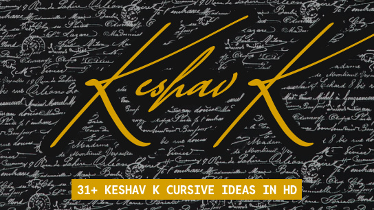 Keshav K name signatures